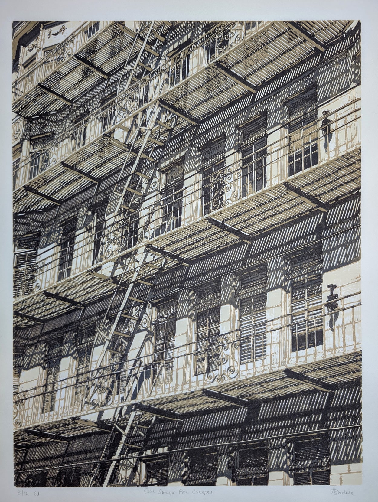 Fell Street Fire Escapes