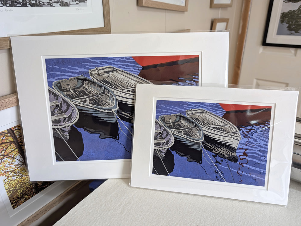 Mevagissey Boats reproduction