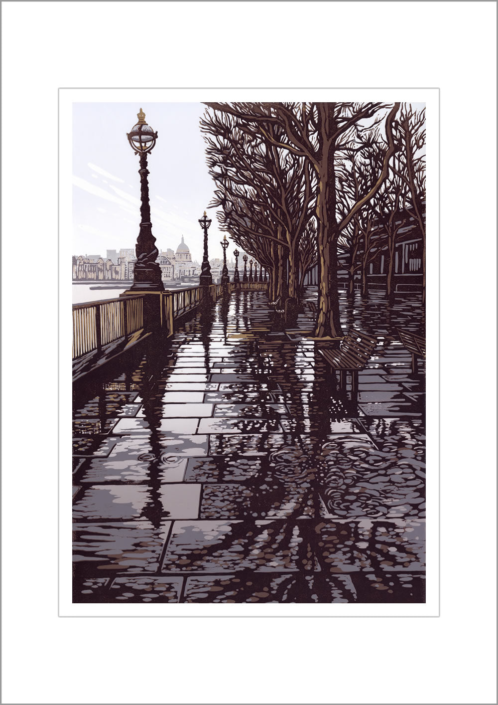 Southbank Puddles reproduction