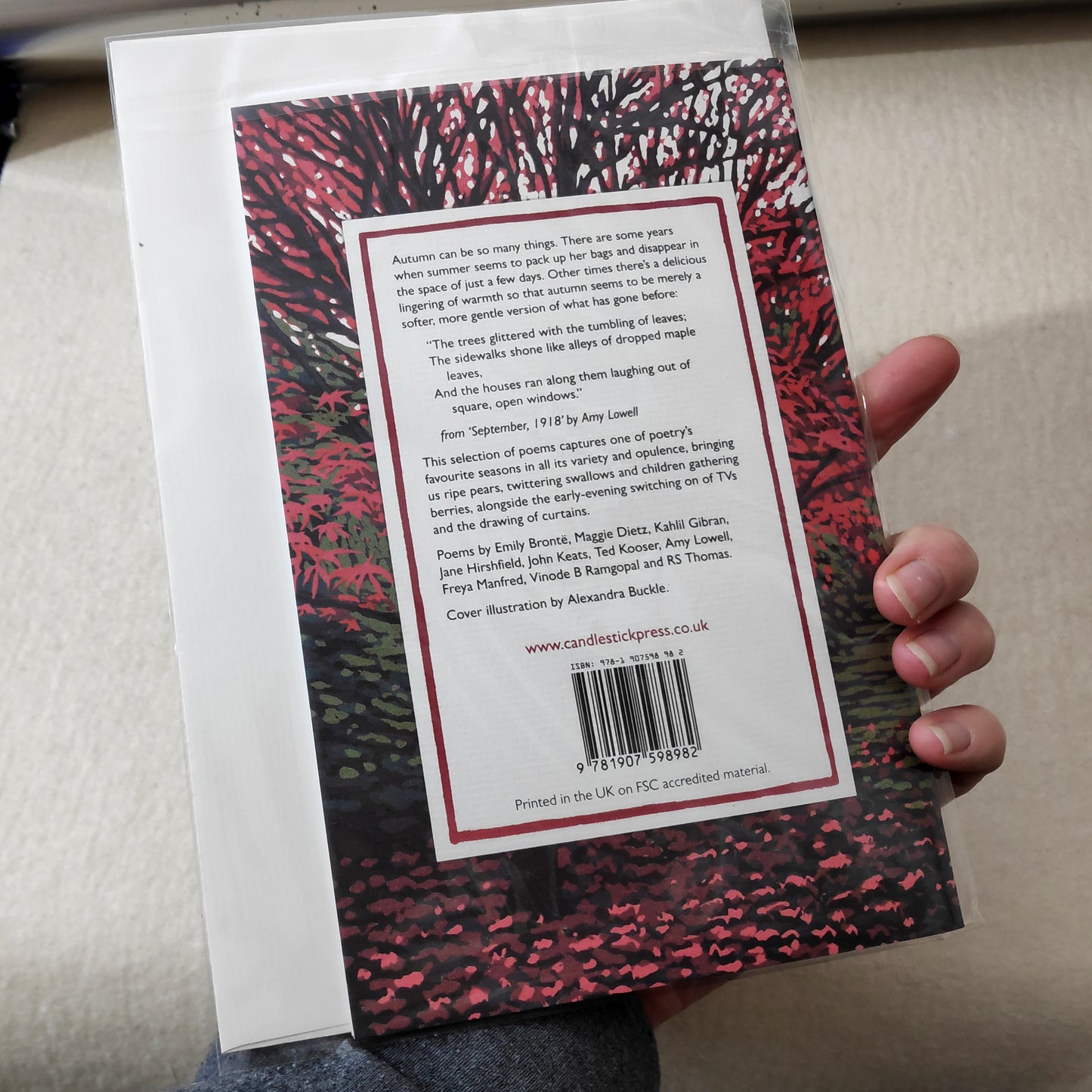 Ten Poems for Autumn pamphlet