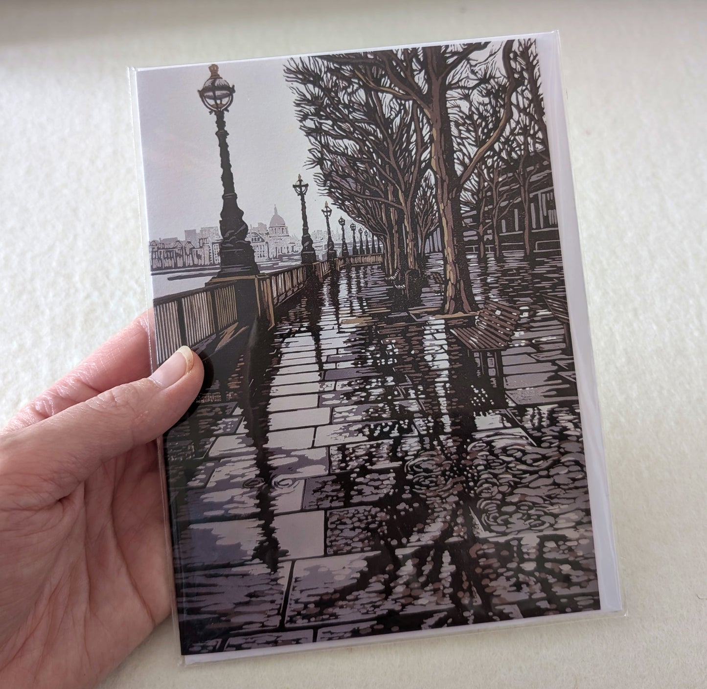 Southbank Puddles card