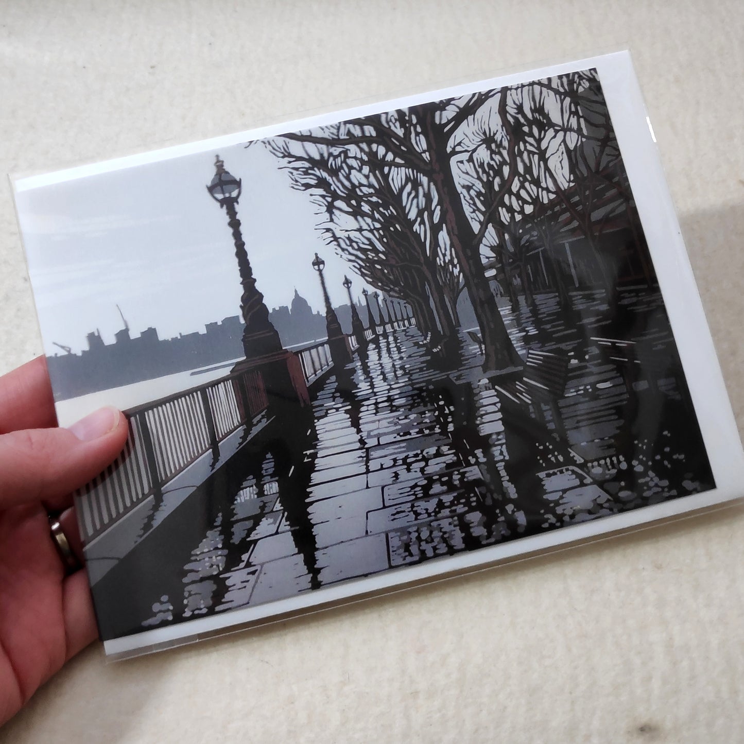 Southbank Reflections card