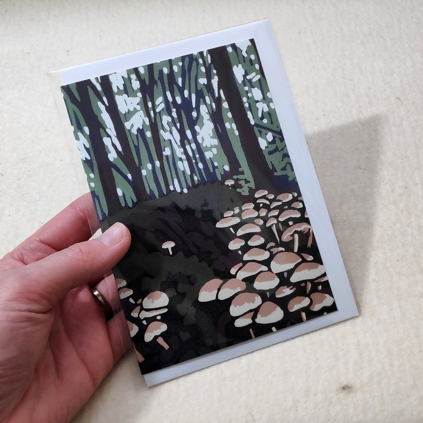 Stoke Wood Mushrooms card