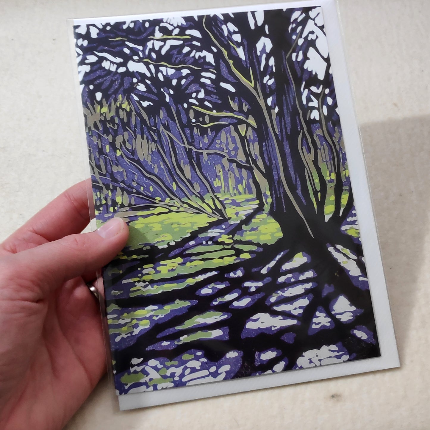 Tree Casts Shadow card