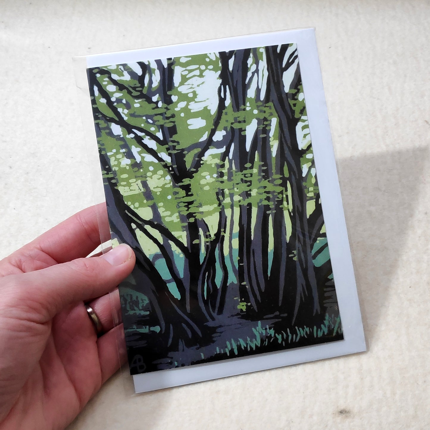 Tree Study card