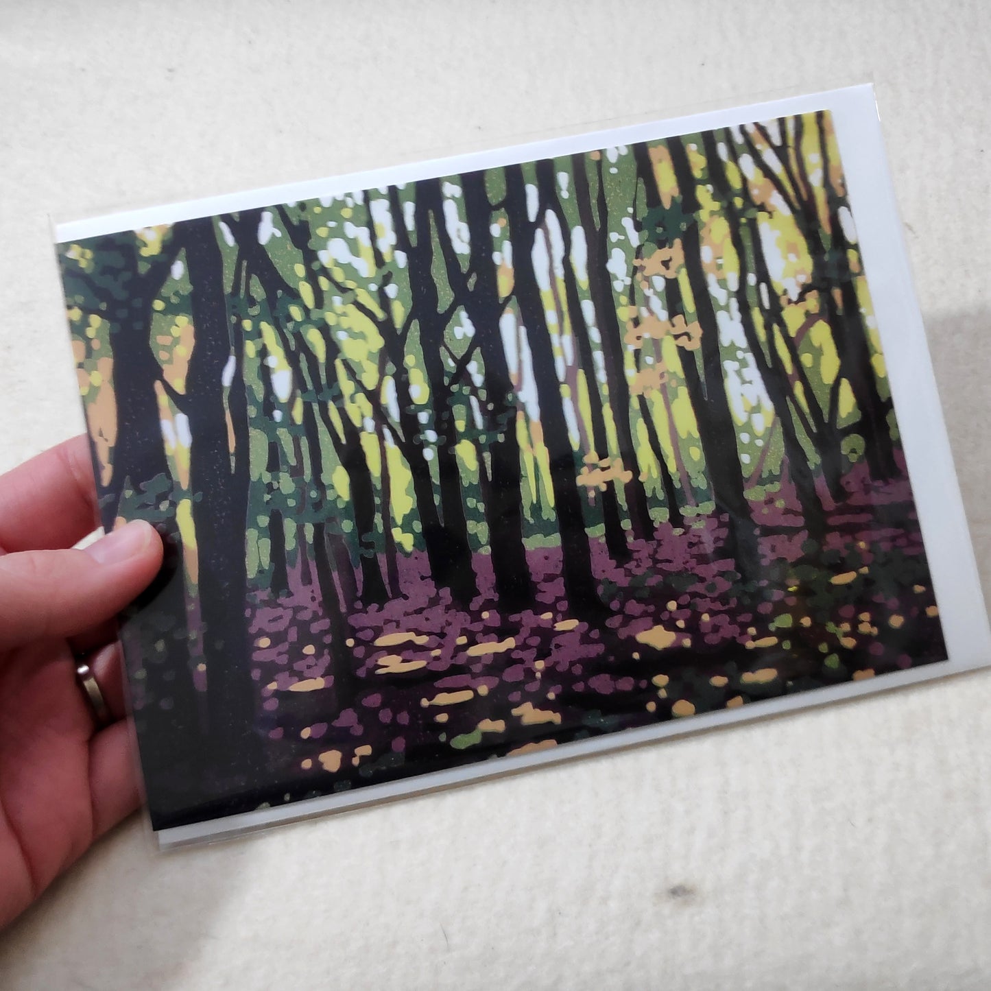 Turning to Autumn card