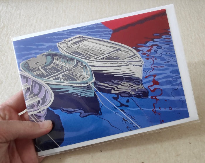 Mevagissey Boats card