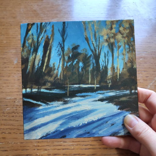 Woodland Snow study 2