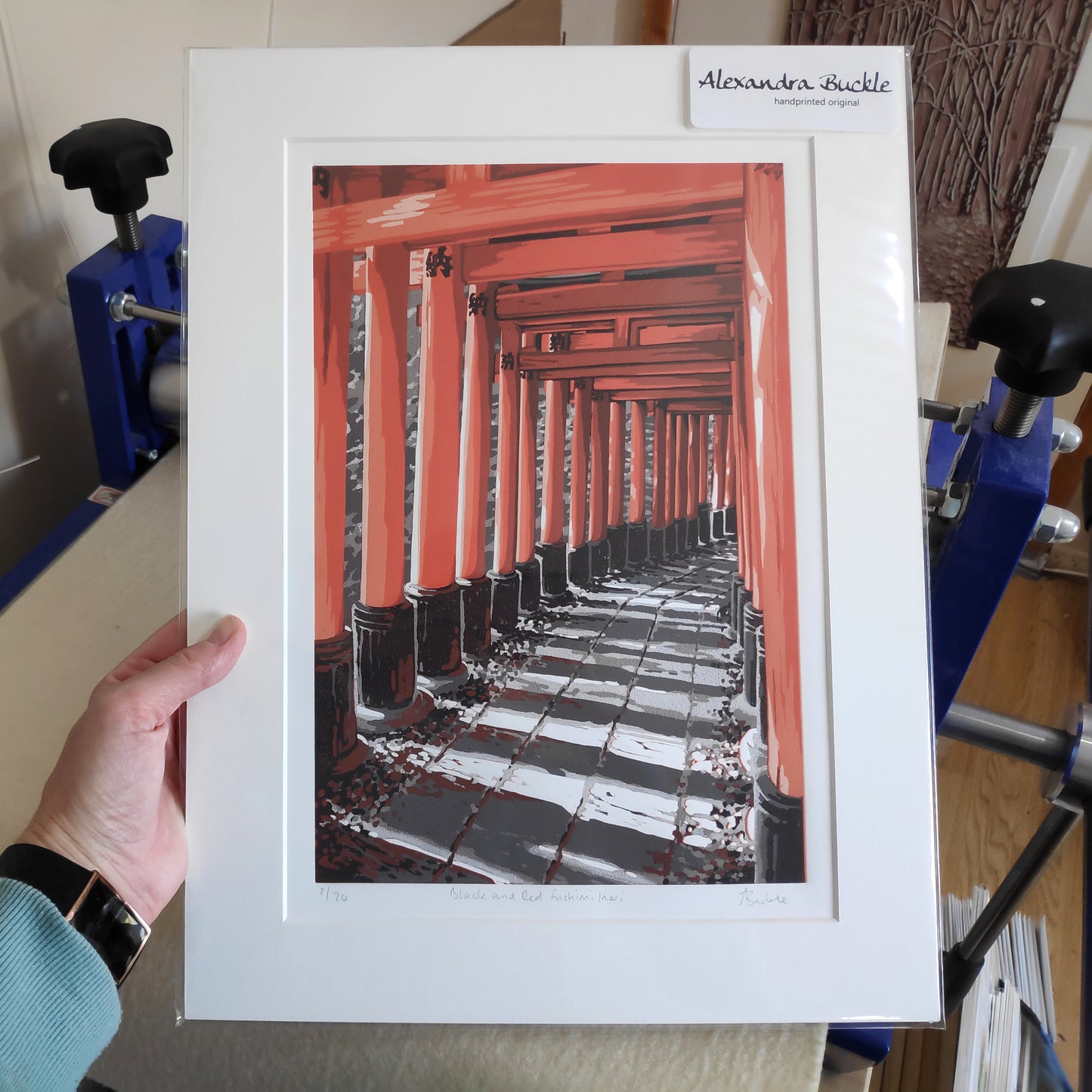 Black and Red Fushimi Inari