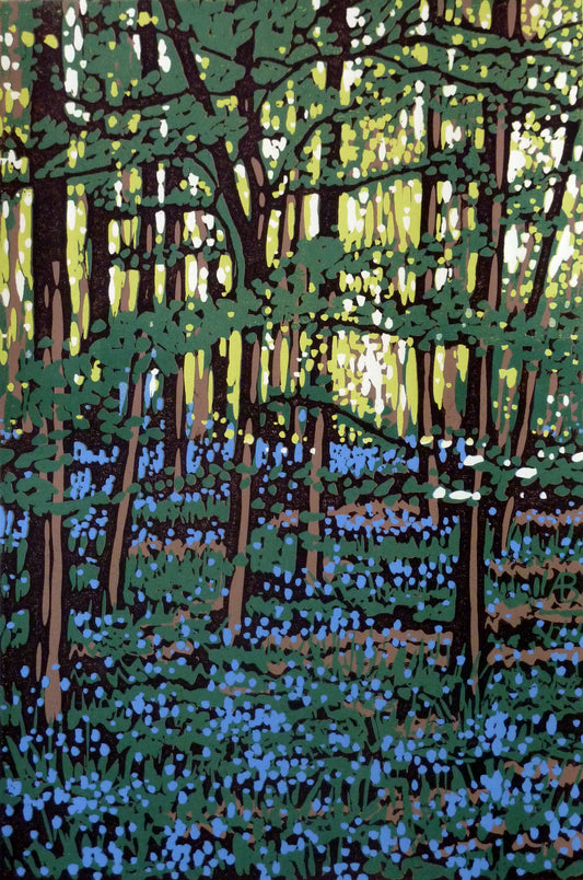 Bluebells in Shade