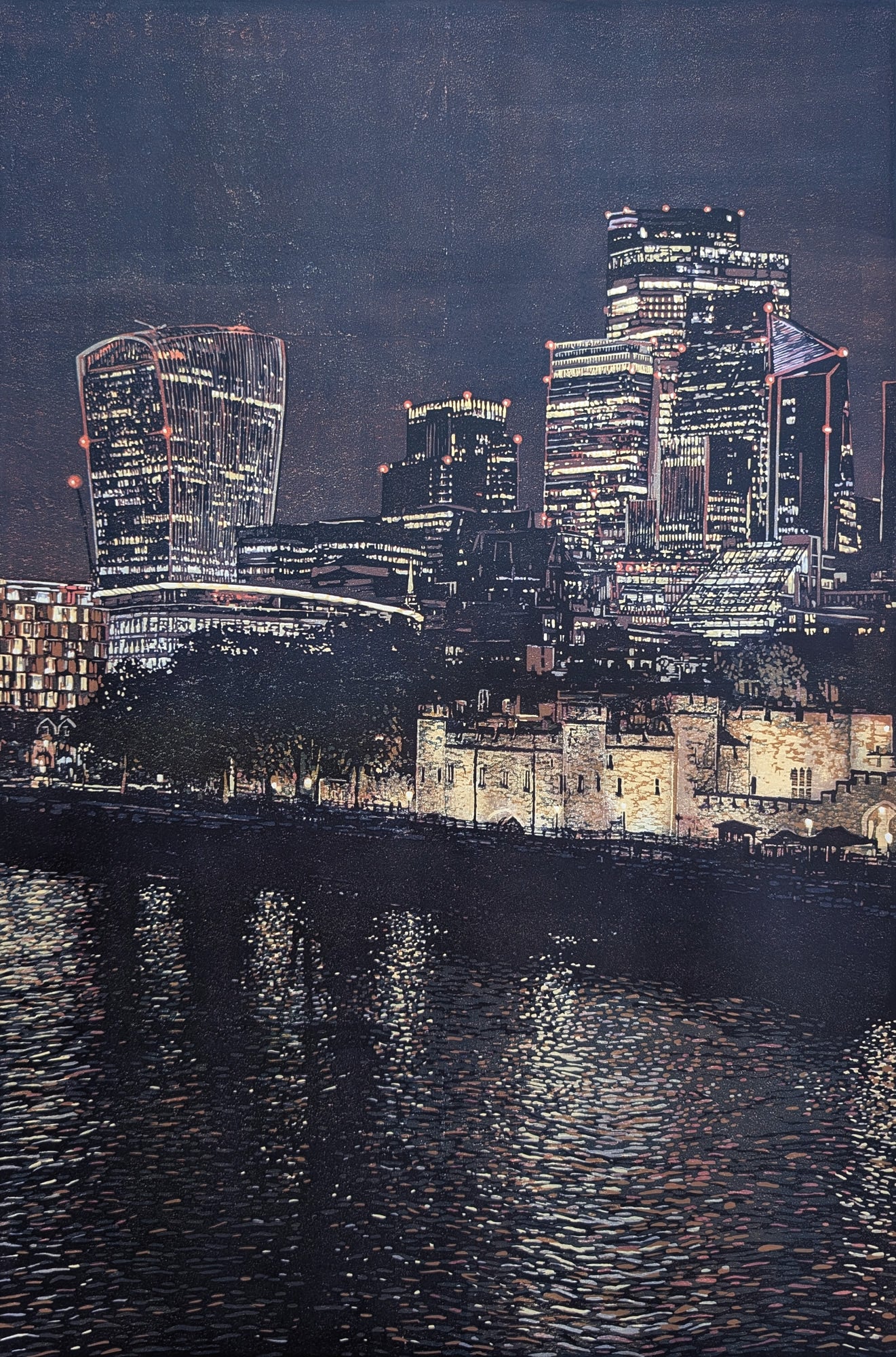 City Lights From Tower Bridge