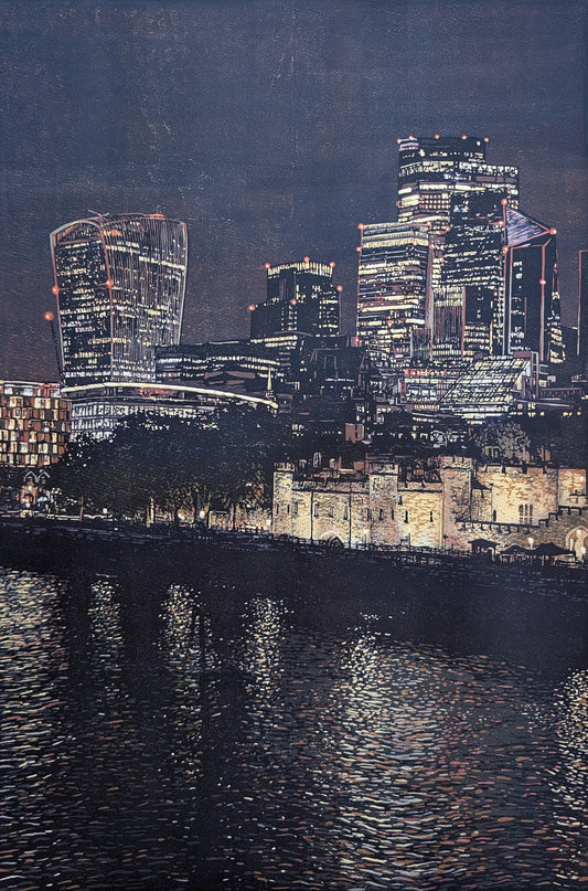 City Lights From Tower Bridge