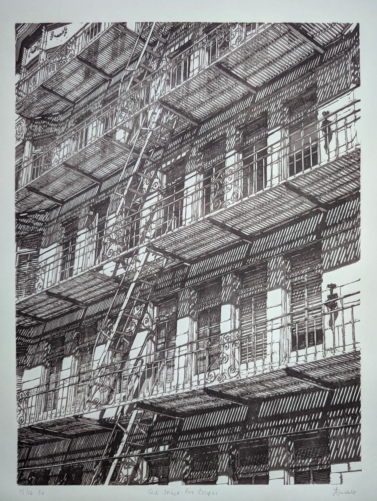 Fell Street Fire Escapes