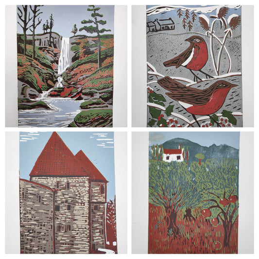 Two day linocut workshops