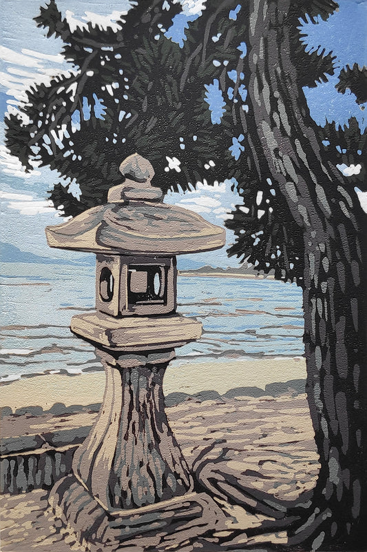 Lantern and Pine