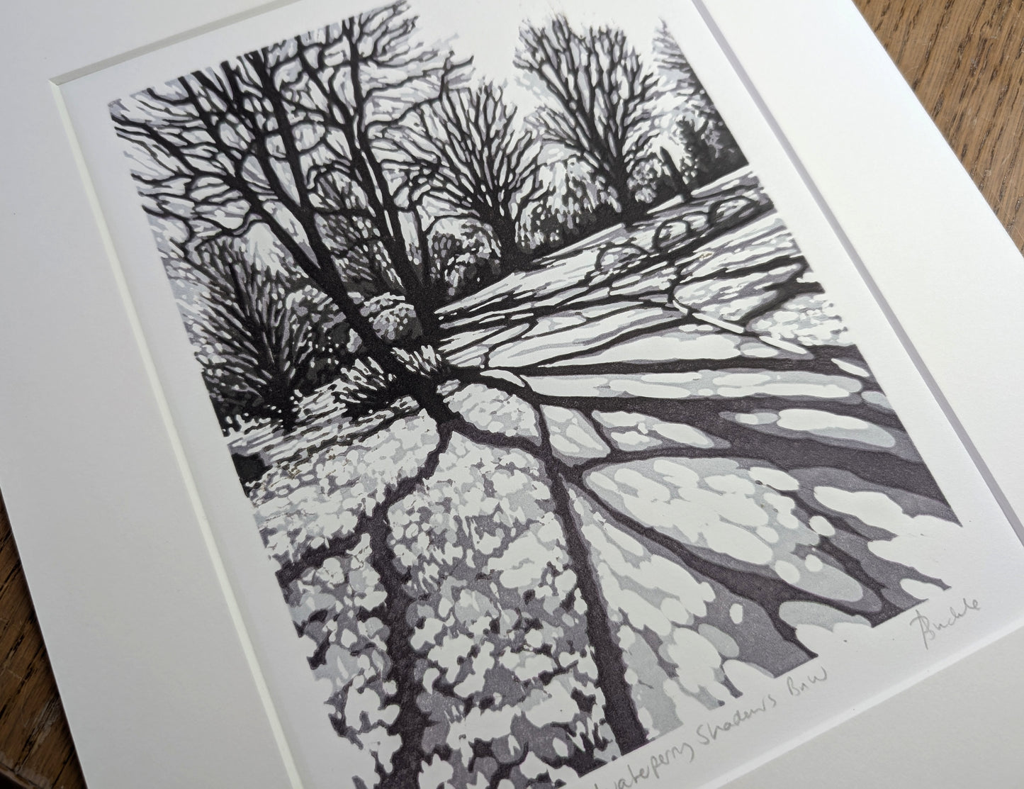 Waterperry Shadows BnW